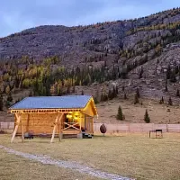 Шале с видом на горы, База отдыха Арника, село Акташ