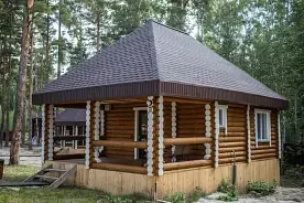 Апартаменты с 2 комнатами с видом на парк, Кемпинг База Отдыха Золотые Берега, Курган