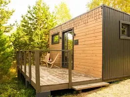 Апартаменты Comfort c 1 комнатой с красивым видом из окна, Кемпинг База отдыха Побег из города, Шалинское