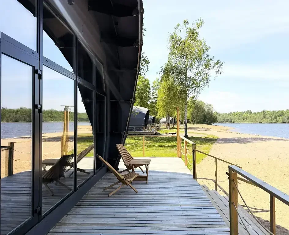 Кемпинг База отдыха Magic River, Ленинградская область, поселок Запорожское 