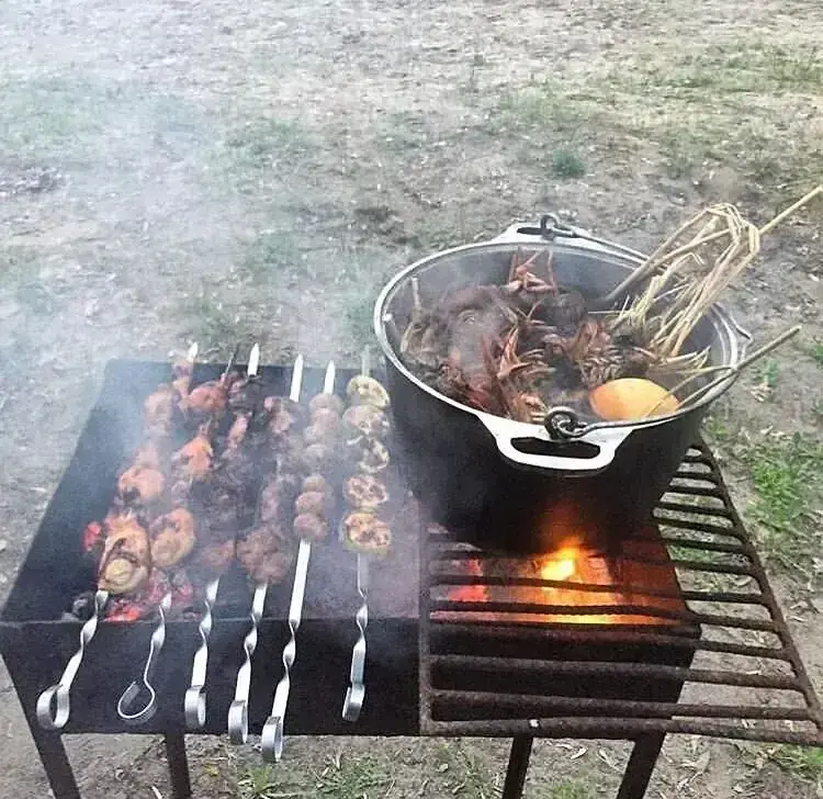 Мангальные зоны — База отдыха «Дон», хутор Вертячий