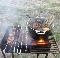Мангальные зоны — База отдыха «Дон», хутор Вертячий