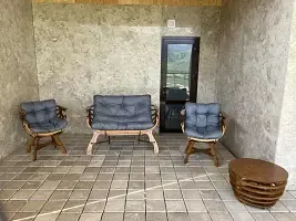 Шале с 2 комнатами с балконом, Экопарк Ирбис, село Даргавс