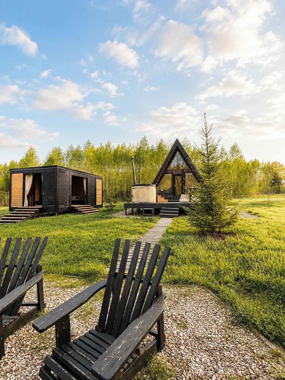 Глэмпинг Domingo Dacha A-Frame, Серпухов, Московская область