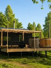 Баня в Венском Лесу — Глэмпинг «Domingo Dacha A-Frame», Серпухов