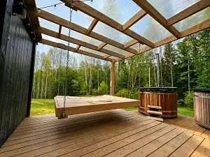 Баня в Венском Лесу — Глэмпинг «Domingo Dacha A-Frame», Серпухов
