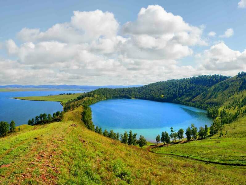 Озеро большое красноярский край