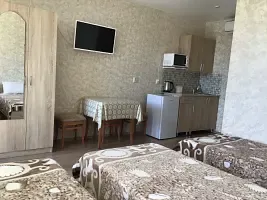 Трёхместный номер Standard с балконом и с красивым видом из окна, Гостевой дом Тихое место, Шепси