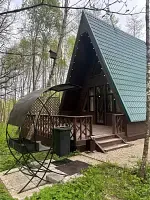 Изумрудный А-фрейм, База отдыха Тишь да Лес, Заокский район