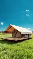 Сафари - тент, База отдыха Карась Village, Шигонский район (Муранский бор)