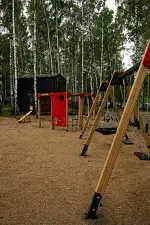 Качели — База отдыха «Заячья Поляна», Аргаяшский район
