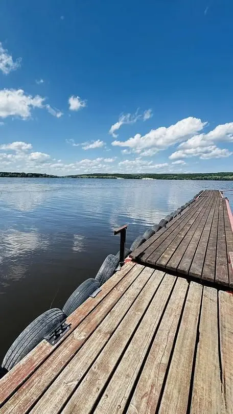 Причал / Пирс / Пристань — База отдыха «Карась Village», Шигонский район (Муранский бор)