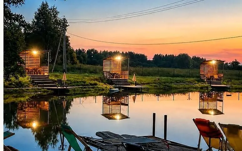Рыбалка — Дома в аренду «Дом в аренду Современный дом Студио №3», деревня Дятлово