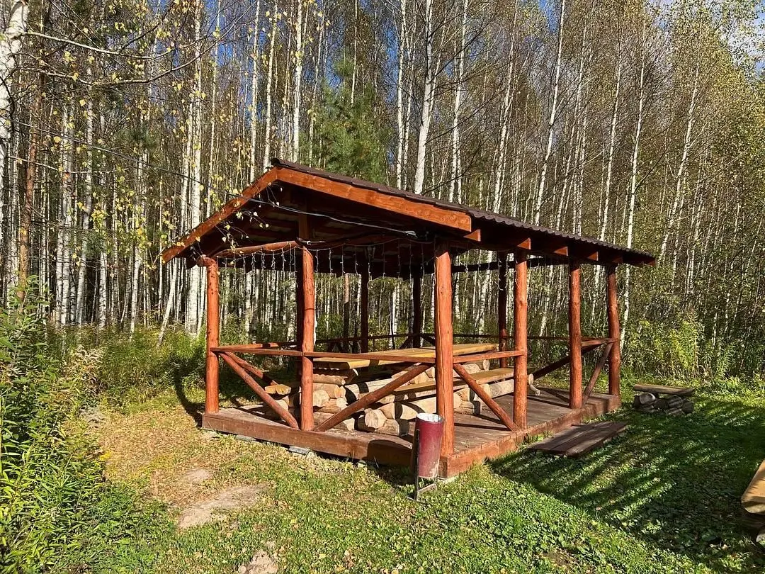Беседка — Экопарк «Лесной ключ», Павловский район