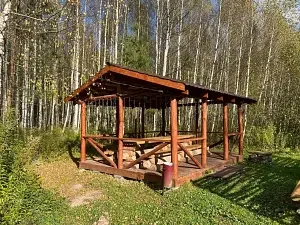 Беседка — Экопарк «Лесной ключ», Павловский район