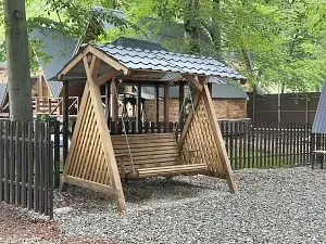 Качели — Гостевые дома «Афрейм в Архызе», Архыз