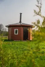 Гриль-домик — Частный дом «Полярная Станция», поселок Нукутталахти