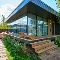 Glassbox-65 (1), Коттедж «Домик в Панораме», Ступино
