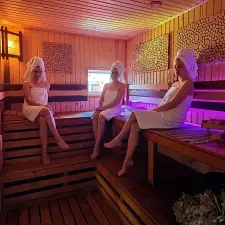 Баня — Дома в аренду «Коттедж Лесной», поселок Шапки