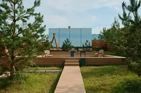 Дом 2-мест.Baus 2, База отдыха Берёзовая роща, Васюково