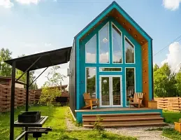 Дом 2-мест.House 4, База отдыха Берёзовая роща, Васюково