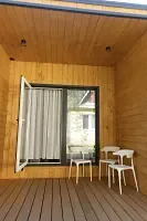 3-ех местный 2-ух комнатный дом Номера домов: 1,2,3,4, База отдыха Русь, Чайковский