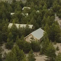 Номер Сафари-тент24 кв м с террасой, База отдыха Тотем, Усть-Баргузин