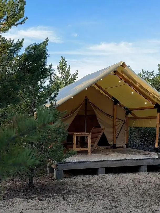 Номер Сафари-тент 2-местный 1-комнатный (24 кв.м, с террасой)