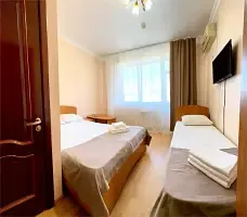 Делюкс ПЛЮС 3х местный (вид на море и бассейны), Гостевой дом LooBeach SeaView, Лоо
