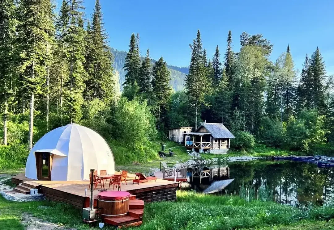 База отдыха Алтай Форест Глэмп, Горный Алтай (Республика Алтай), село Артыбаш 