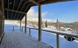 Вид на горы — Загородный дом «Дом Лён с панорамным видом на горы», Шерегеш