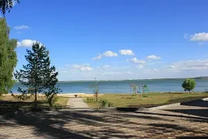 Пляж — Дома в аренду «Березовая роща», Касарги