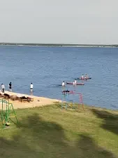 Пляж — Дома в аренду «Березовая роща», Касарги