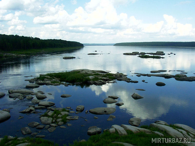 Остров Караульный в Лесосибирске