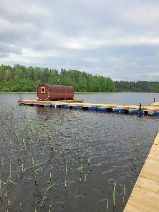 Баня-бочка — Гостевой дом «Вотпуск», Мийнала