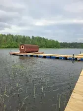 Баня-бочка — Гостевой дом «Вотпуск», Мийнала