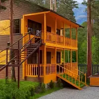 Апартаменты 2 этаж, База отдыха Любимое место, Архыз