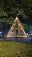 А-фрейм с видом на горы и лес Номера домов: 4, База отдыха Солнечный дом , Архыз
