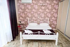 Люкс 4 мест с террасой в/море, Гостевой дом Sunny House, Геленджик
