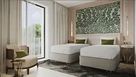 Супериор Твин с видом на реку, База отдыха Lotte Hotel Sochi, Сочи