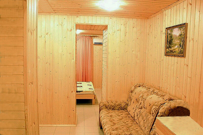 Зона отдыха с раскладным диваном