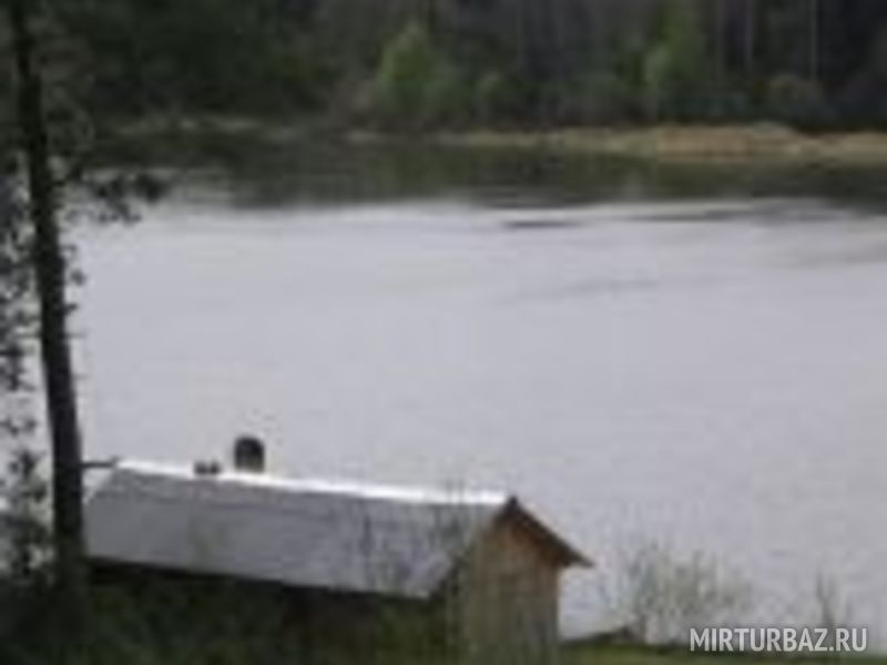 Баня у пруда