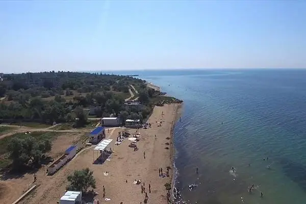 Вид на пляж | Бумеранг, Крым