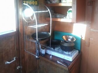 кухня | Катер в дельте, Астраханская область