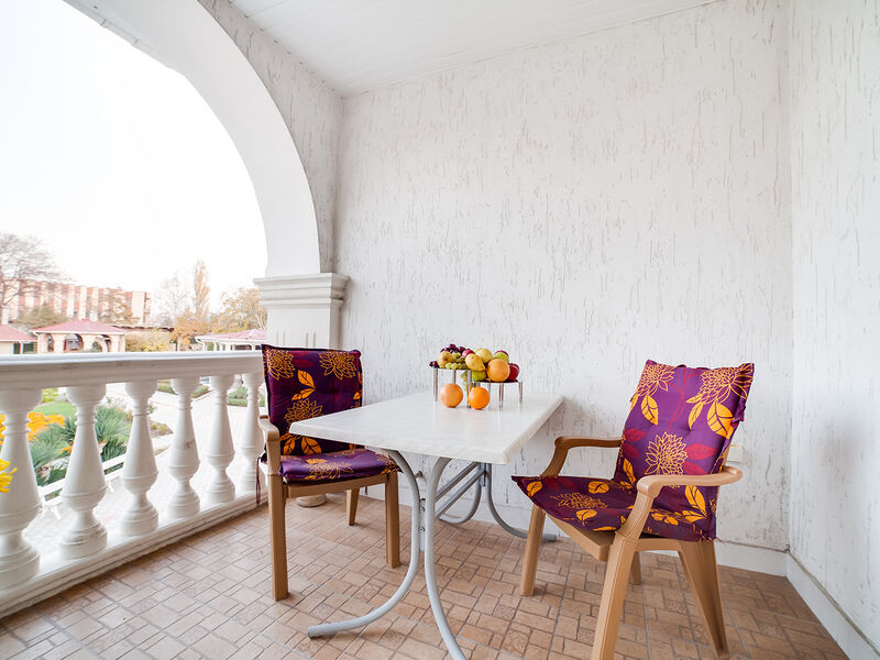 Люкс Цветочный 2-местный 2-комнатный