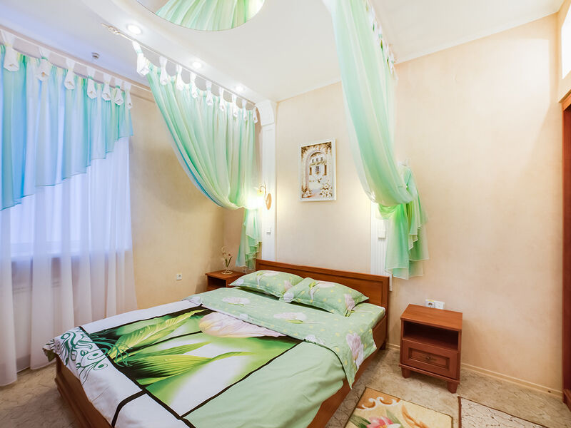 Люкс Цветочный 2-местный 2-комнатный