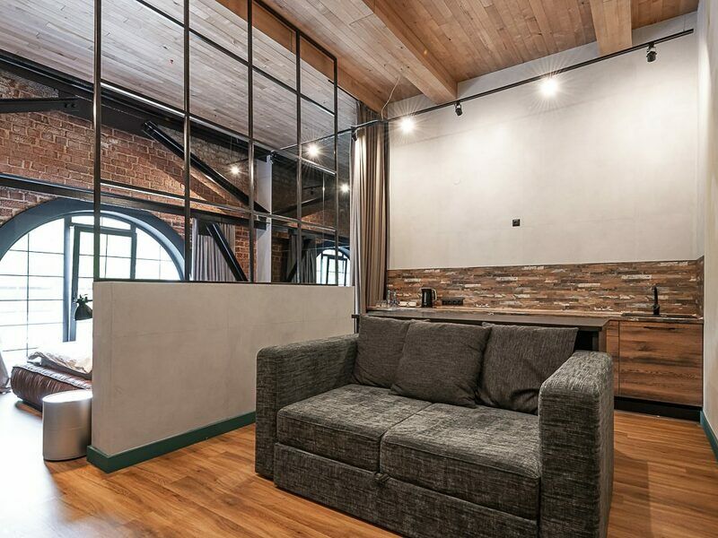 Люкс 2-местный 2-комнатный Термаль Лофт