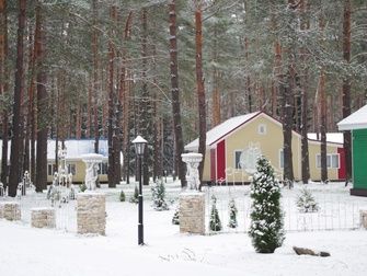 Территория зимой