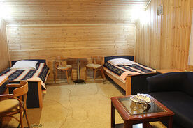 Стандартный 2-местный 2-комнатный номер №1-10 в гостинице, Коттеджный комплекс Шиболово-Горки, Деденево