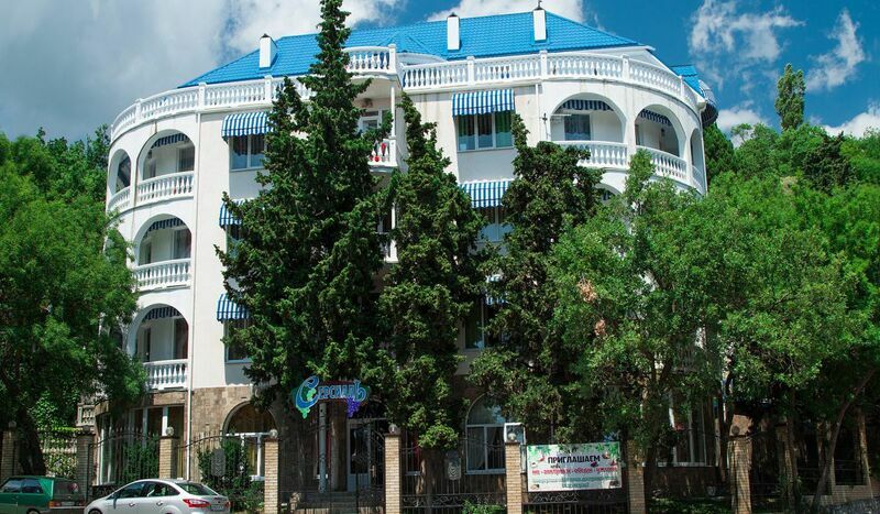 Отель Серсиаль, Крым, Алупка Симферополь Ялта Алупка Кореиз Курпаты Ореанда Симеиз Мисхор Гаспра Понизовка